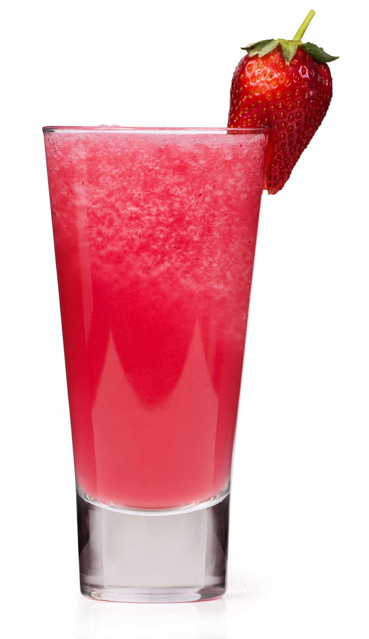 Slushy Strawberry Iceberg koktél