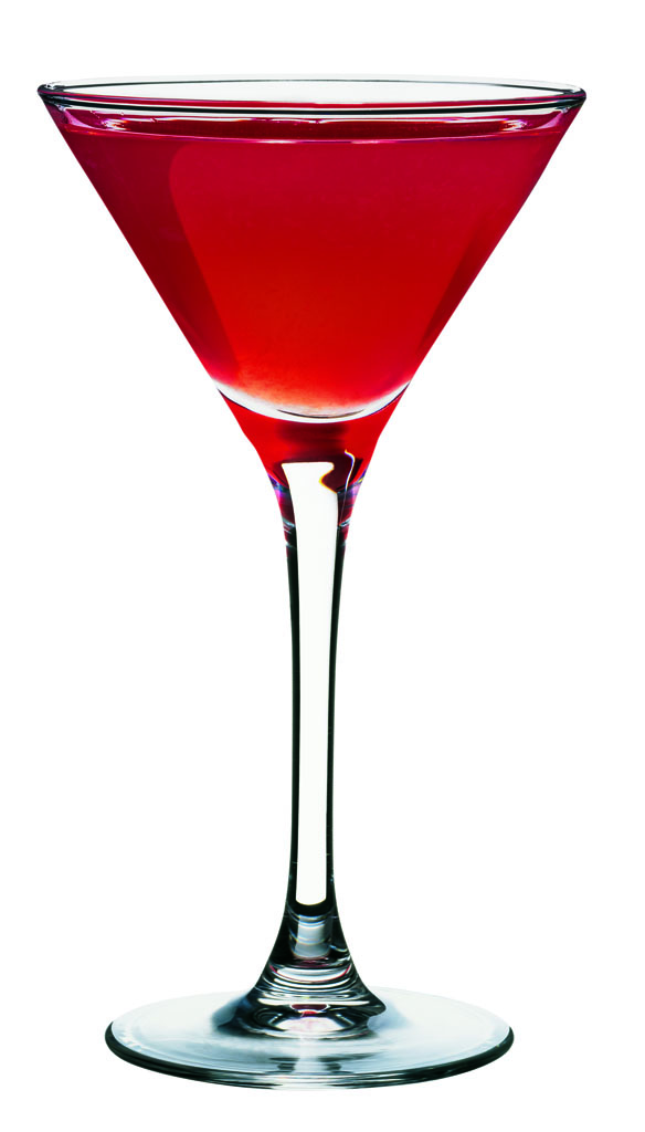 Red Rose Martini koktél
