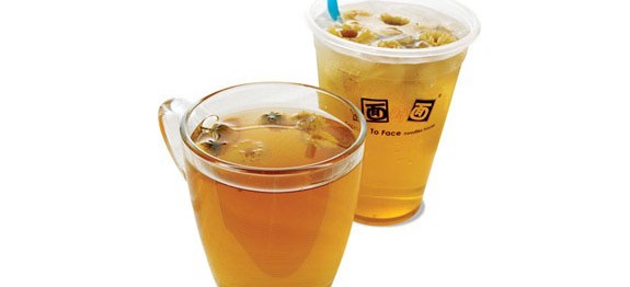 Mézes-citromos tea krizantémmal